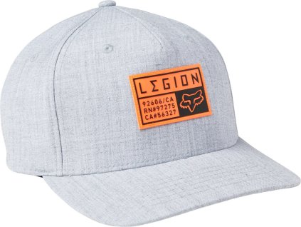 Pánská kšiltovka Fox Endless Flexfit Hat Heather Grey + sleva na další nákup