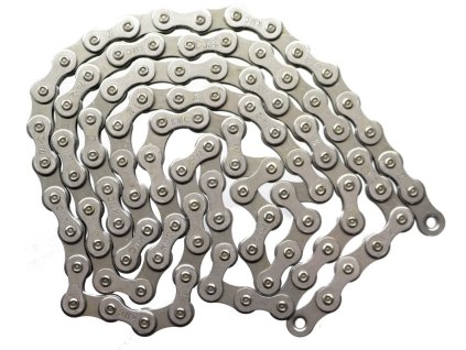 Řetěz KMC Z1eHX Wide EPT stříbrný- jednorychlostní 102 článků, 1/2" x 1/8" šířka 9,2mm + sleva na další nákup
