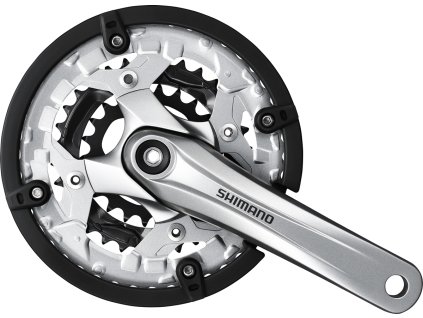 SHIMANO kliky ALIVIO FC-T4010 oktalink 3x9 170 mm 44x32x22z s krytem černé + sleva na další nákup