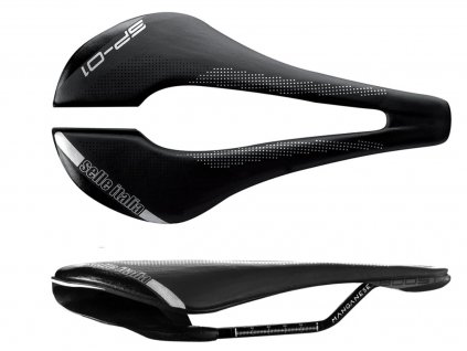 Sedlo Selle Italia SP-01 Boost TM SuperFlow Magnesium černé