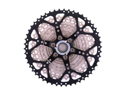 Kazeta 12sp. 11-50 S-Ride CS-M500, silver/black + sleva na další nákup