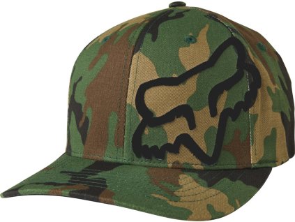 Pánská kšiltovka Fox Flex 45 Flexfit Hat Camo + sleva na další nákup