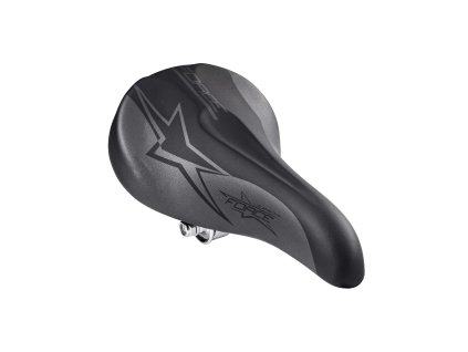 SEDLO FORCE JUNIOR 24" DĚTSKÉ, ČERNO-BÍLÉ