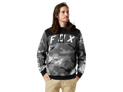 Pánská mikina Fox Bnkr Po Fleece Black Camor + sleva na další nákup