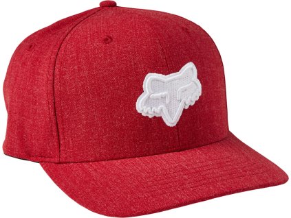 Pánská kšiltovka Fox Transposition Flexfit Hat Flame Red + sleva na další nákup