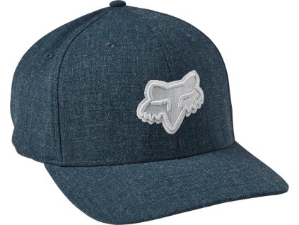 Pánská kšiltovka Fox Transposition Flexfit Hat Dark Indigo + sleva na další nákup