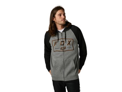 Pánská mikina Fox Badger Zip Fleece Heather Graphite + sleva na další nákup