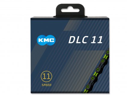 KMC - Řetěz KMC X-11-SL DLC , 11 kol ,černo-zelený