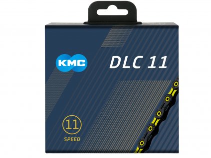KMC - Řetěz KMC X-11-SL DLC , 11 kol ,černo-žlutý