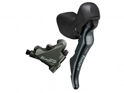 Shimano - Shimano TIAGRA BR-4770-KIT kotoučová brzda - 2x10s, zadní/ST-4720(J-kit) polymer 1700mm