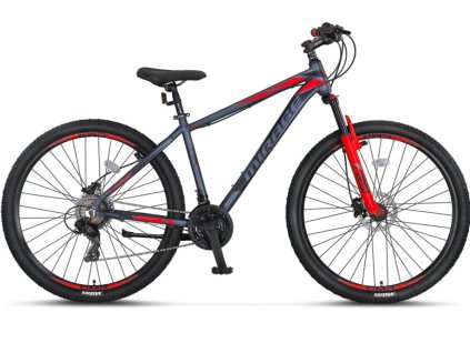 Umit - MTB 27,5" kolo vel. 16" Mirage Alu 6061 Shimano Altus/Tourney 3x7 Disc Hydraulic ,antracit-červené mat