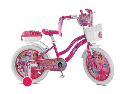 Umit - MTB 20" kolo Princess Hi-Ten V-brzdy,1x rychlost , růžová lesk