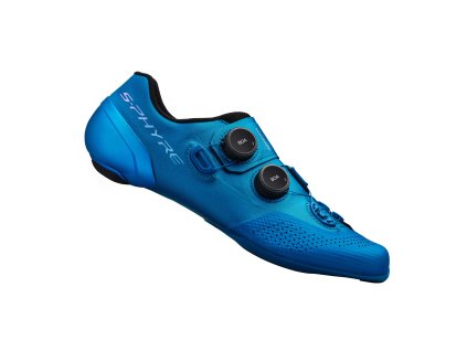 SHIMANO silniční tretry SH-RC902MB, modrá, 45, WIDE + sleva na další nákup