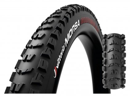 Vittoria - Vittoria Morsa ENDURO 27.5x2.6 plášť MTB 27.5"kevlar skládací, G2, barva černá