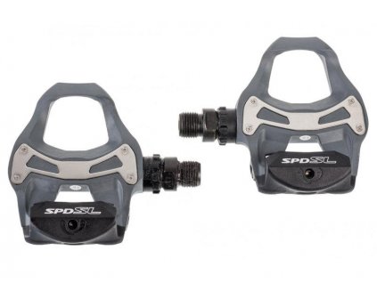 Shimano - Shimano SPD SL PD-R550 pedály silniční šedé + zarážky