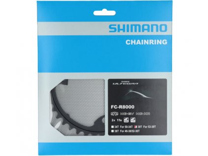 SHIMANO převodník ULTEGRA FC-R8000 39 z 11 spd dvojpřevodník MW pro 53-39 z