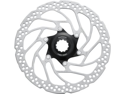 SHIMANO brzdový kotuč ALTUS SM-RT30 center lock 180 mm + lock ring vnitřní+vnější pouze pro resin de