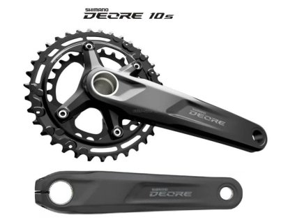Shimano - Shimano DEORE FC-M4100-B2 kliky MTB 170mm 36x26 10rychl., bez misek