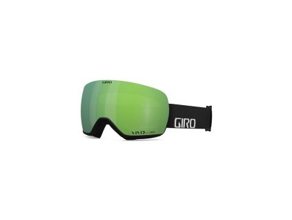 GIRO Article Black Wordmark Vivid Emerald/Vivid Infrared (2skla)