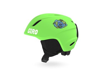 GIRO Launch Mat Bright Green/Lilnugs XS + sleva na další nákup