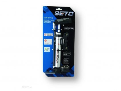 Beto - Pumpa Beto ALU s manometrem pro všechny typy ventilků