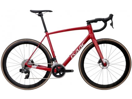 Silniční kolo ISAAC Vitron Lava Red SRAM Rival 2x11 L