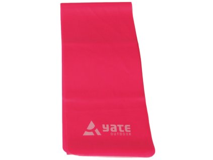 YATE FIT BAND 25mx15cm středně tuhý/červený