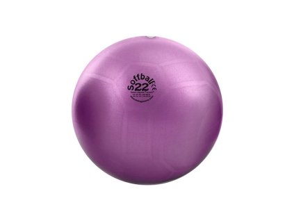LEDRAGOMMA TONKEY SOFFBALL Maxafe míč 22 cm, fialová