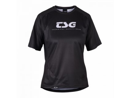 Dres dámský TSG Ridge jersey krátký rukáv Black, XS