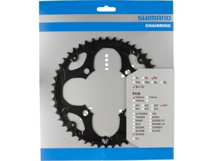 Shimano - Shimano SH Acera FC-M361 převodník Fe 48z černý 3x7/8s