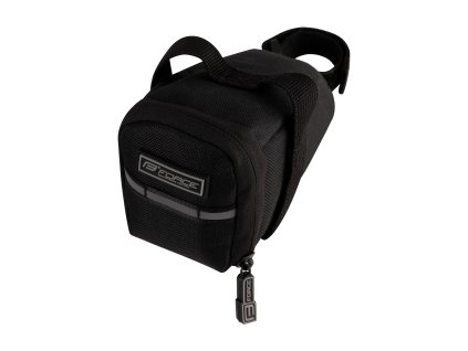 BRAŠNA POD SEDLO FORCE ECO SUCHÝ ZIP, ČERNÁ