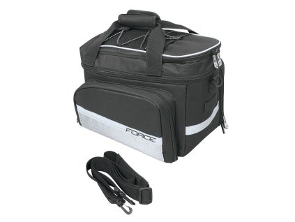 BRAŠNA NA ZADNÍ NOSIČ FORCE LARGE, ČERNÁ 20 L