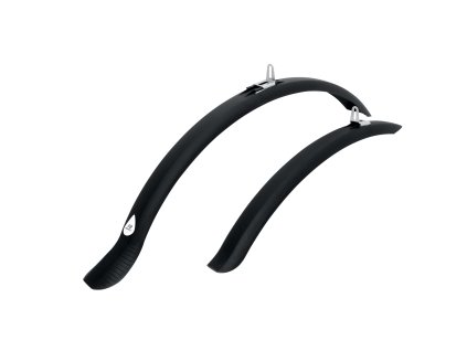 BLATNÍKY FORCE 26 - 28" PRODLOUŽENÉ, PLAST, ČERNÉ