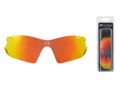 Sklo náhradní RACE PRO , červené laser
