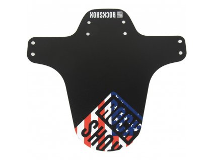 Blatník RockShox MTB černý s USA Flag potiskem