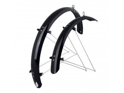 BLATNÍKY FORCE58 ALUFLEX 24" + VZPĚRY, ČERNÉ