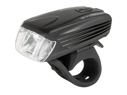 SVĚTLO PŘEDNÍ FORCE STREAM 400LM USB, ČERNÉ