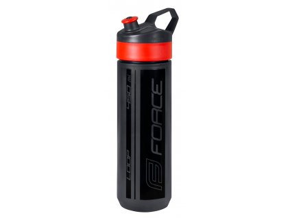 LÁHEV FORCE LOOP 0,45 L, TRANSPAR. ČERNÁ-ČERVENÁ
