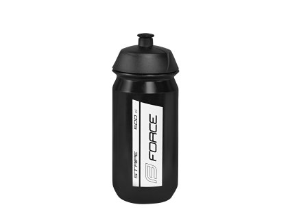 LÁHEV FORCE STRIPE 0,5 L, ČERNO-BÍLÁ