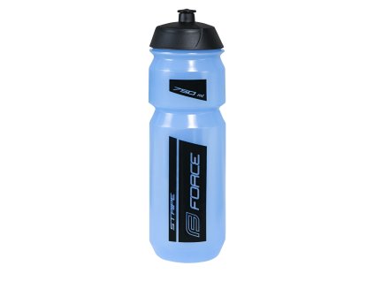 LÁHEV FORCE STRIPE 0,75 L, TRANSPAR.MODRÁ-ČERNÁ