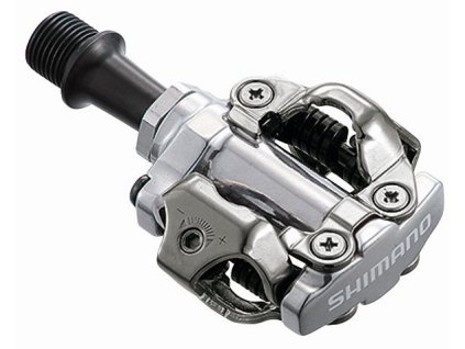 SHIMANO pedály MTB ostatní PD-M540 SPD zarážky SM-SH51 bez odrazek stříbrné