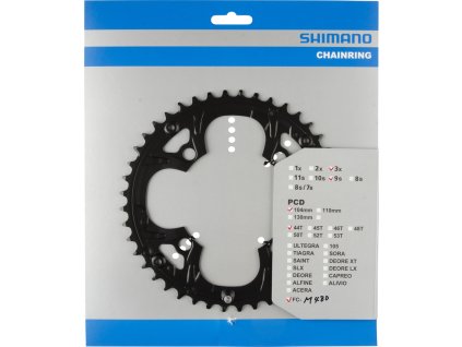 SHIMANO převodník 44z FCM480 černý