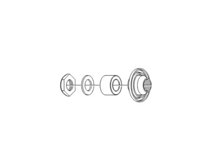 SHIMANO konus FH-T660 levý