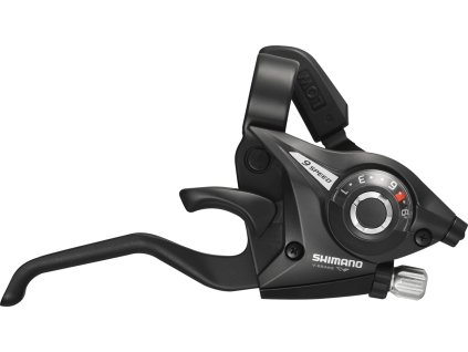 SHIMANO řad/brzd. páka ALTUS ST-EF51 MTB/trek pro V-brzdy pravá 9 rychl 2 prstá černá