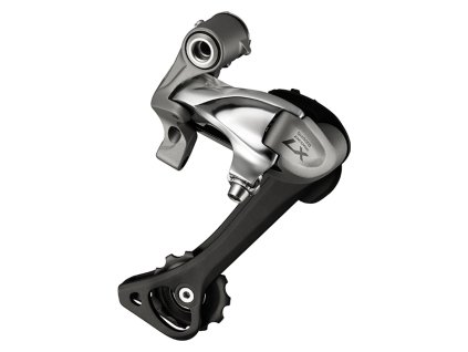 SHIMANO přehazovačka LX RD-T670 SGS typ 10 rychl klasická pruž stříbrná + sleva na další nákup
