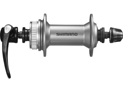 SHIMANO nába přední ALIVIO HB-M405 pro kotouč (centerlock) 36 děr RU: 133 mm stříbrná