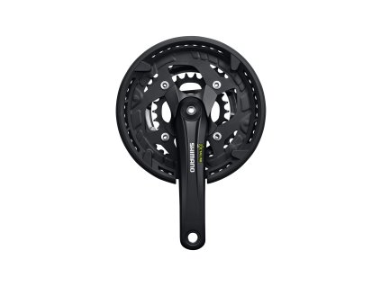 SHIMANO kliky ALIVIO FC-T4010-T oktalink 3x9 170 mm 48x36x26z s krytem černé