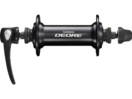 SHIMANO nába přední DEORE HB-T610 pro ráfkovou brzdu 36 děr RU: 133 mm černá