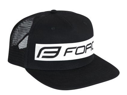 KŠILTOVKA FORCE TRUCKER STRAP, ČERNO-BÍLÁ