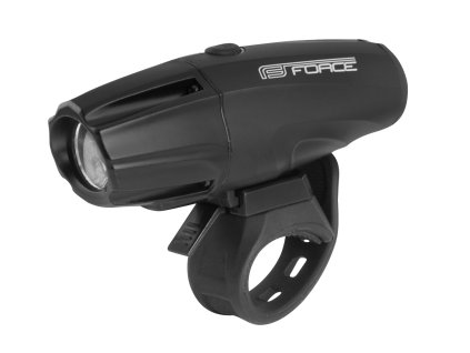 SVĚTLO PŘEDNÍ FORCE SHARK 700LM USB, ČERNÉ